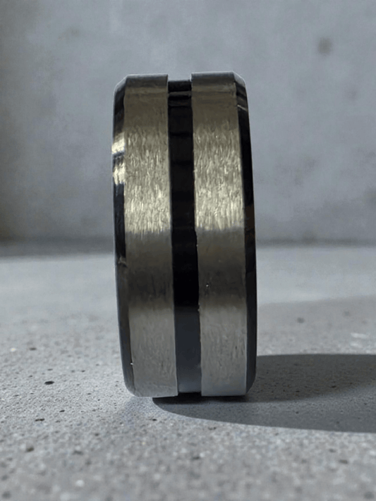 Alliance anneau acier inoxydable - Claudine Biker Shop