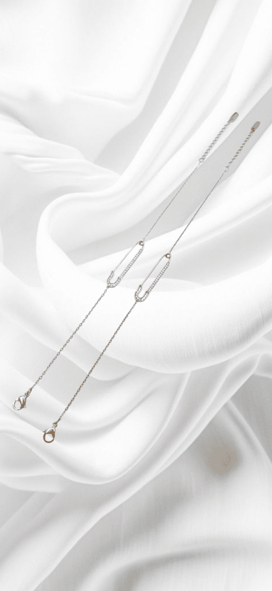 Bracelet épingle sûreté - Claudine Biker Shop