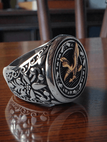 Chevalière biker acier inoxydable - Claudine Biker Shop