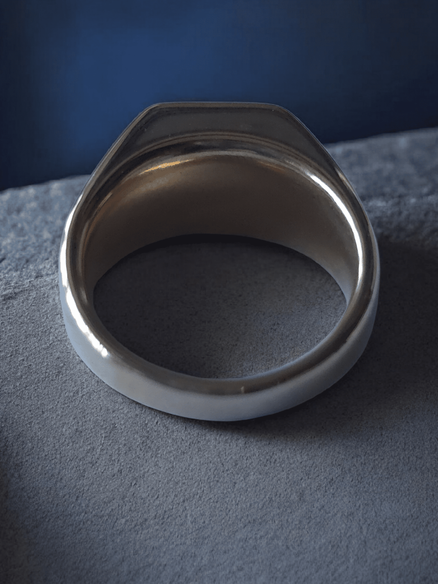 Chevalière couleur or acier inoxydable 316 l - Claudine Biker Shop