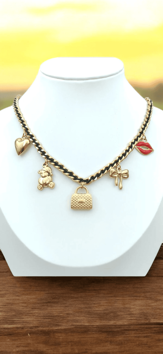 Collier breloque Acier inoxydable - Claudine Biker Shop