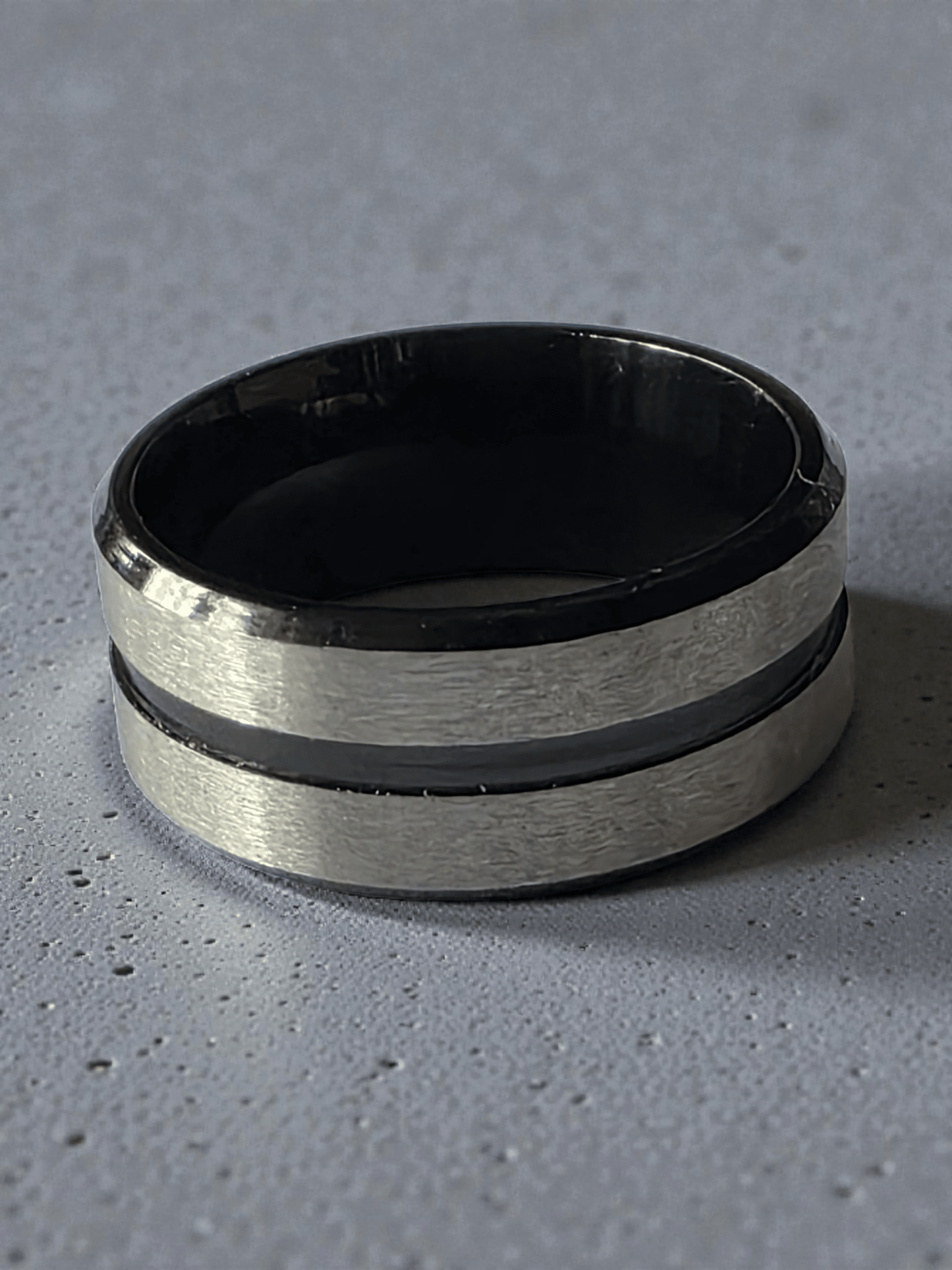 Alliance anneau acier inoxydable - Claudine Biker Shop