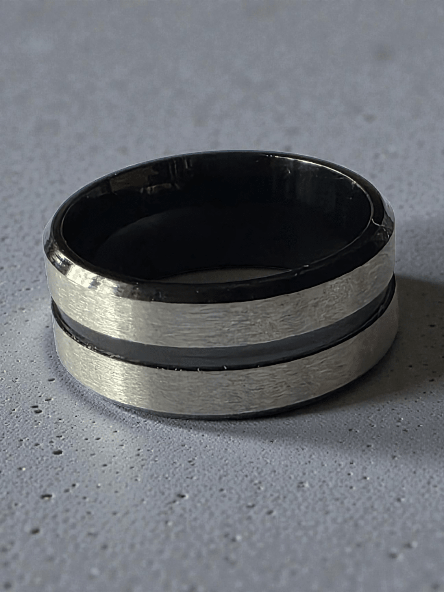 Alliance anneau acier inoxydable - Claudine Biker Shop