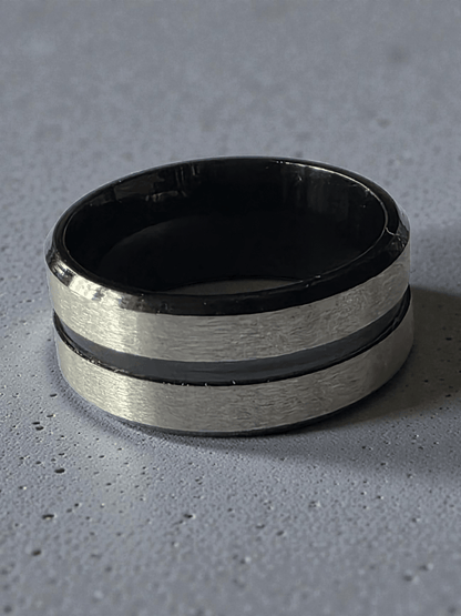 Alliance anneau acier inoxydable - Claudine Biker Shop