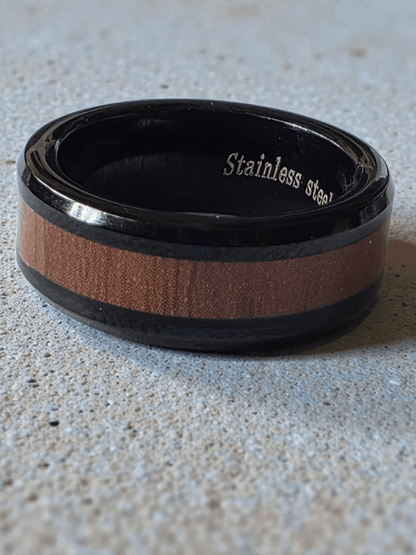 Anneau alliance acier inoxydable - Claudine Biker Shop