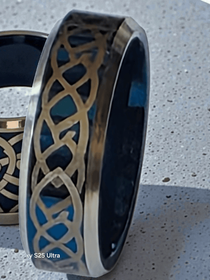 Anneau alliance acier inoxydable - Claudine Biker Shop