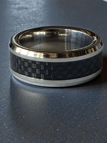 Anneau alliance acier inoxydable - Claudine Biker Shop