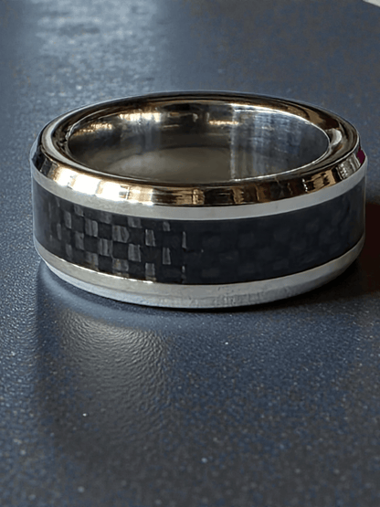 Anneau alliance acier inoxydable - Claudine Biker Shop