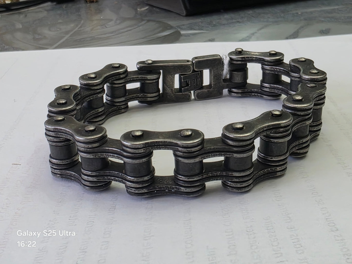 Bracelet Biker chaîne moto - Claudine Biker Shop