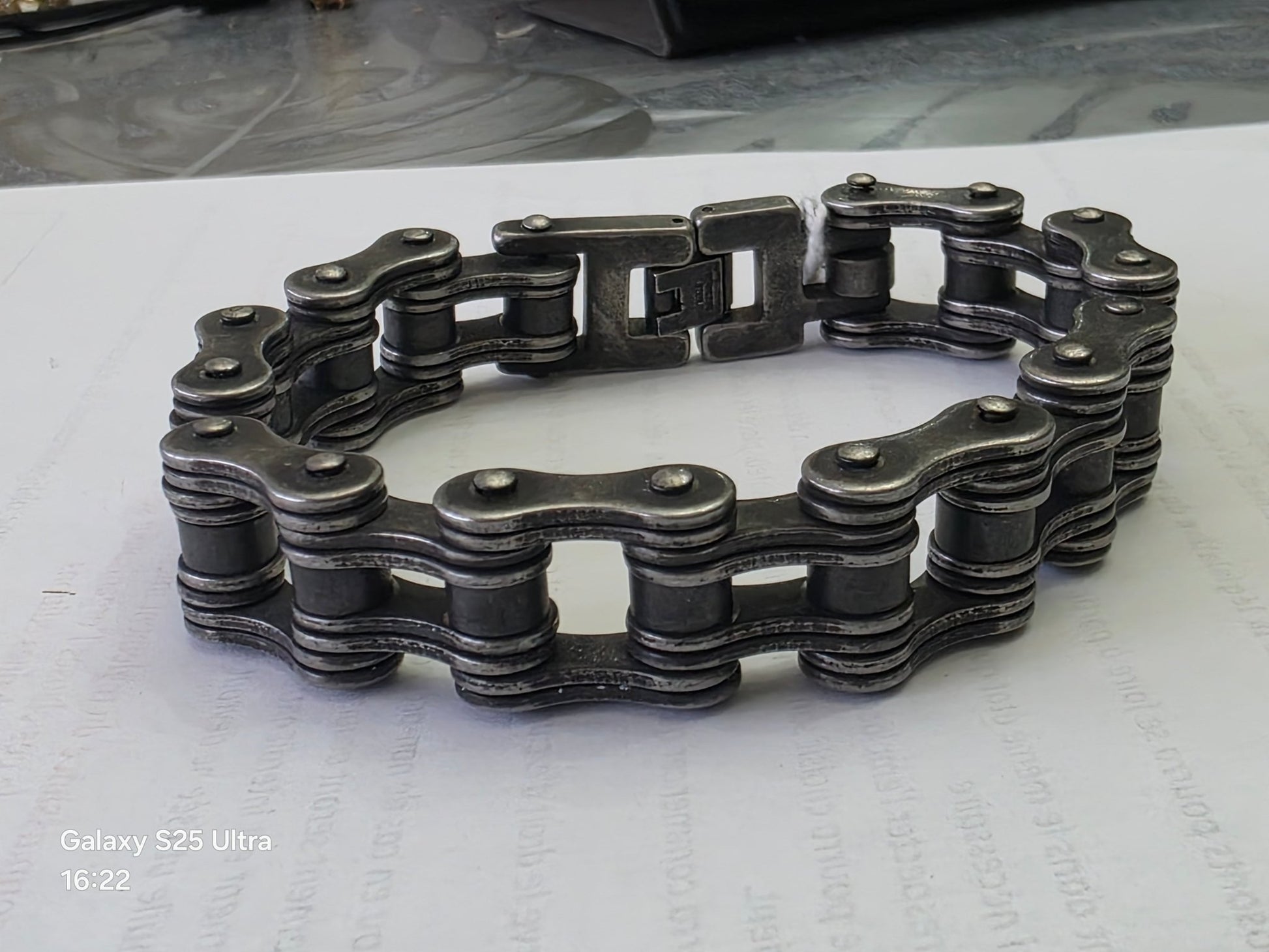 Bracelet Biker chaîne moto - Claudine Biker Shop