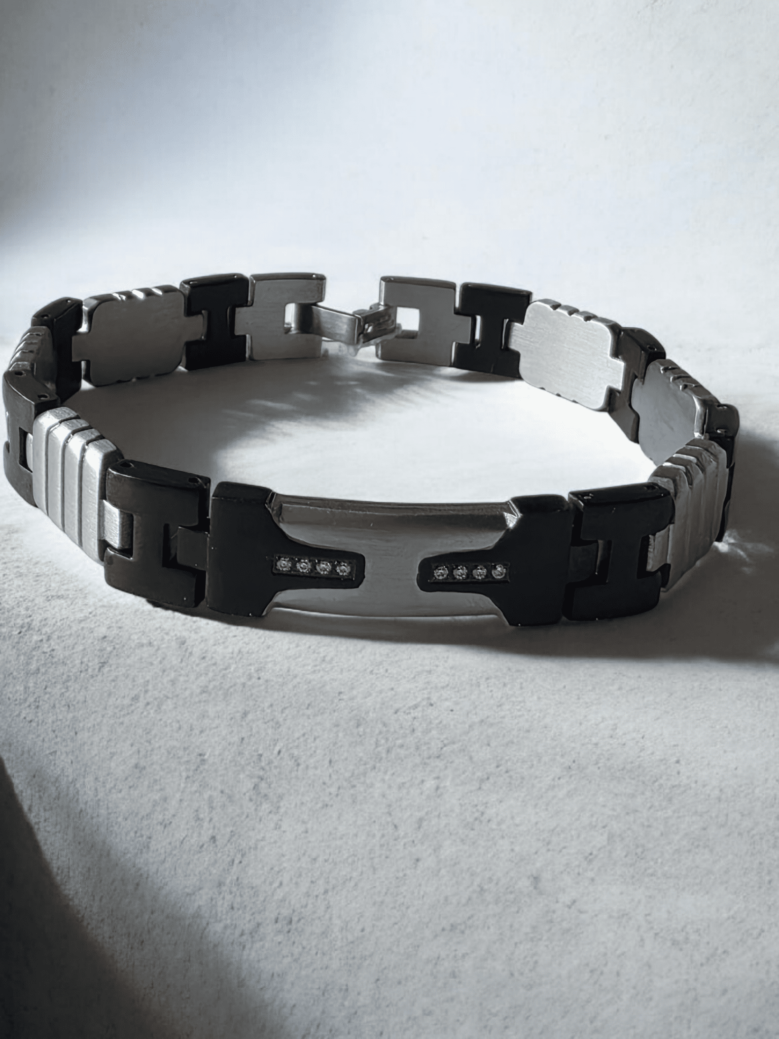 Bracelet élégant acier inoxydable - Claudine Biker Shop