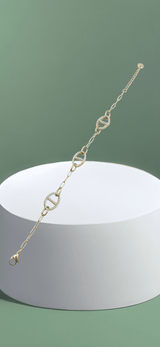 Bracelet maille marine - Claudine Biker Shop