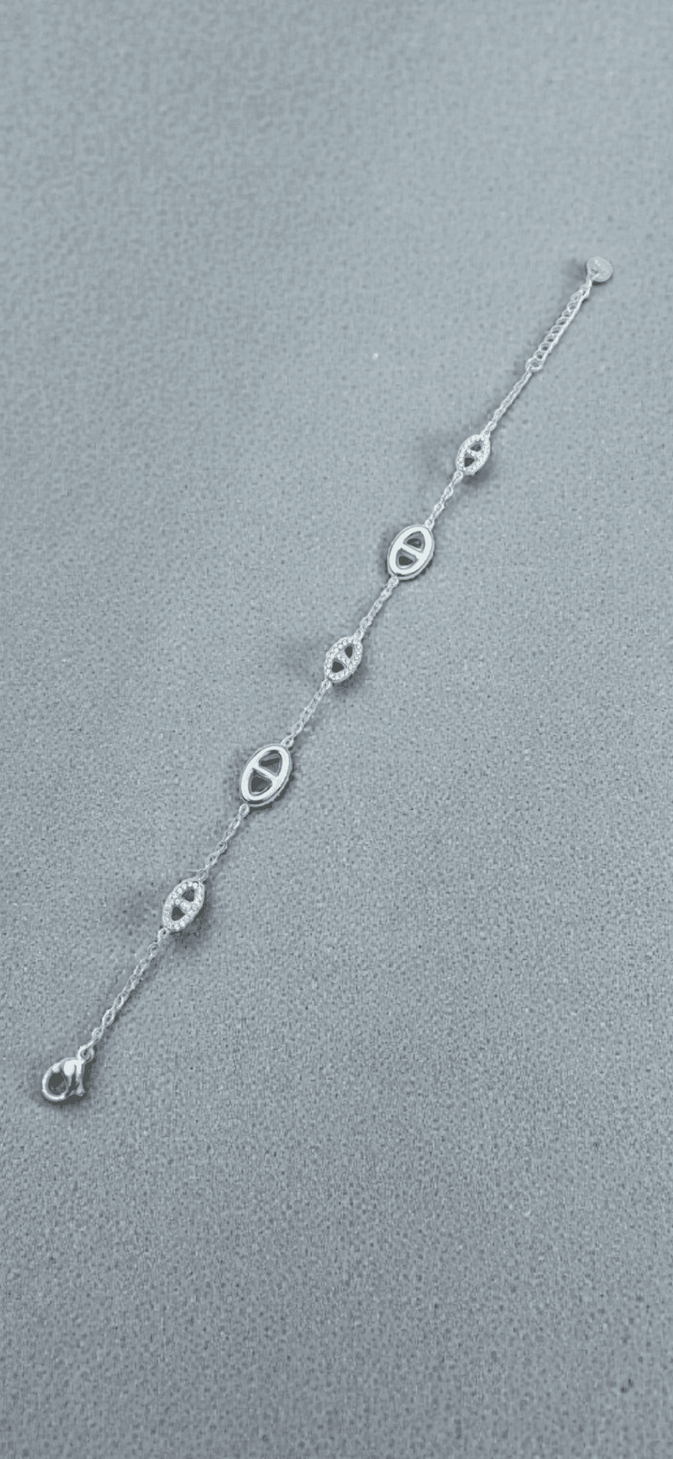 Bracelet maille marine Acier inoxydable - Claudine Biker Shop