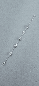 Bracelet maille marine Acier inoxydable - Claudine Biker Shop