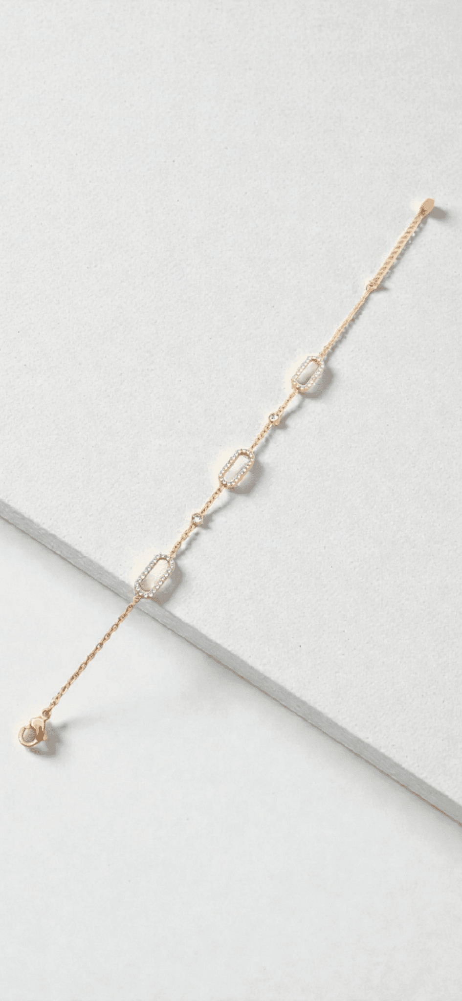 Bracelet maille strass - Claudine Biker Shop