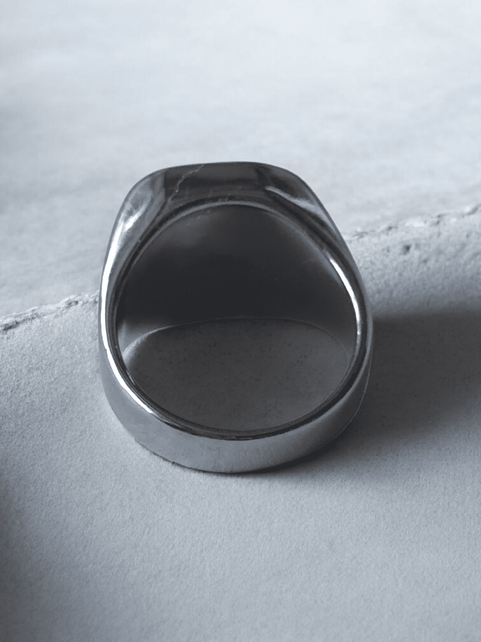 Chevalière acier inoxydable 316l - Claudine Biker Shop