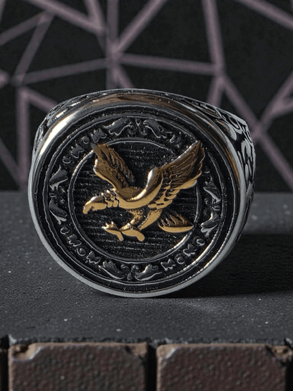 Chevalière biker acier inoxydable - Claudine Biker Shop