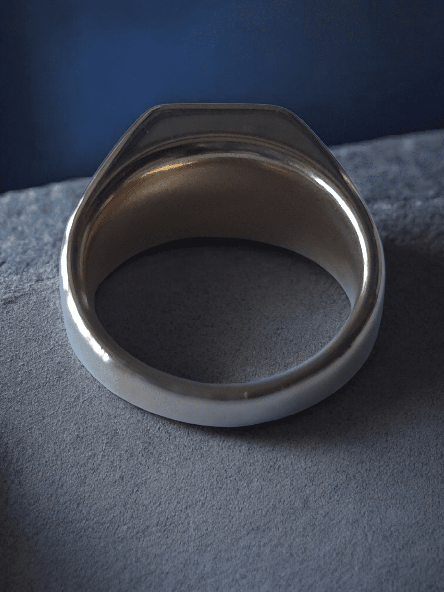 Chevalière couleur or acier inoxydable 316 l - Claudine Biker Shop