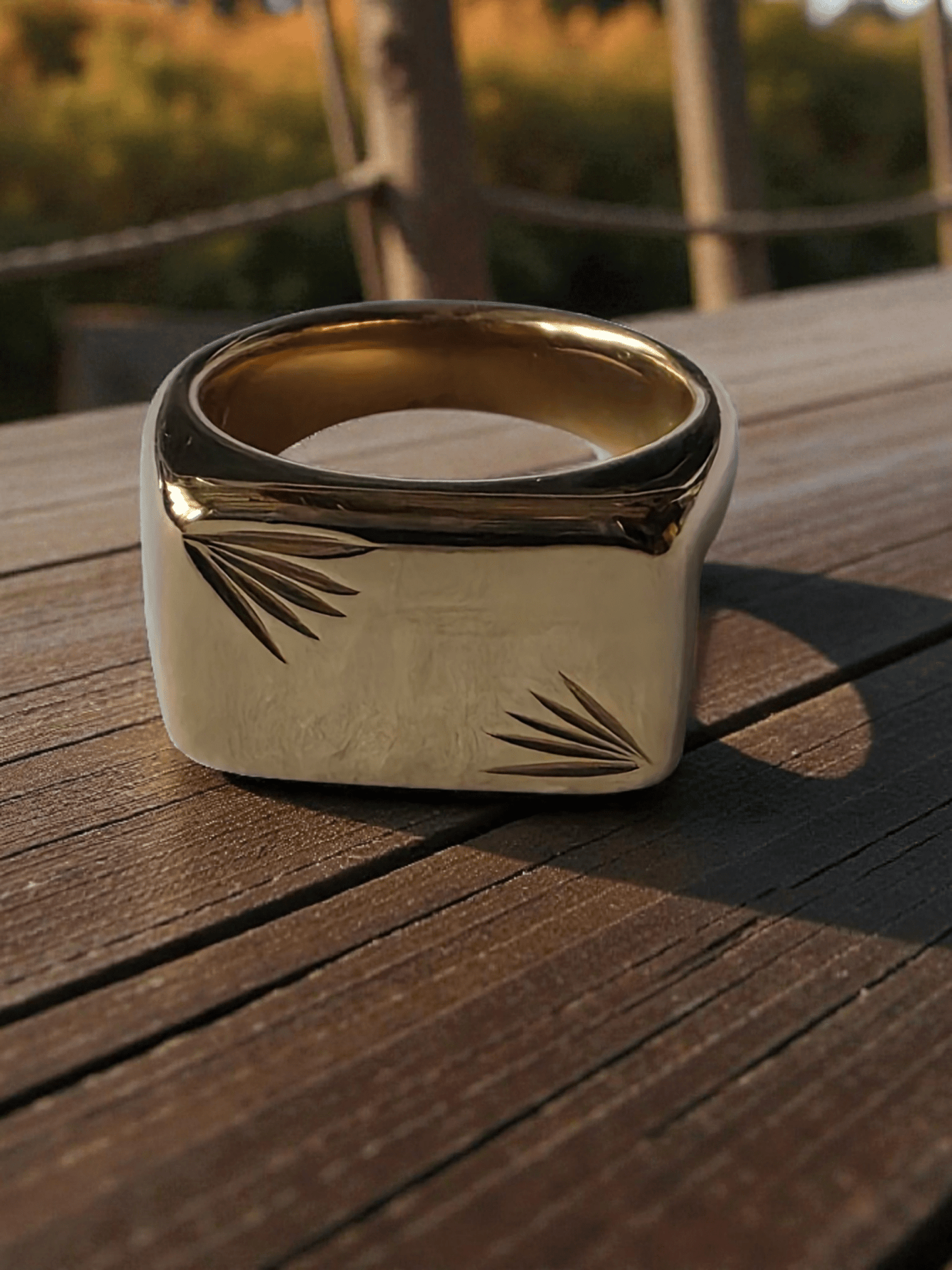 Chevalière homme acier inoxydable - Claudine Biker Shop