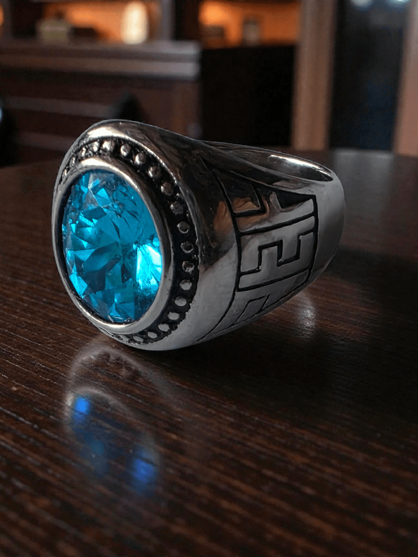 Chevalière homme acier inoxydable - Claudine Biker Shop