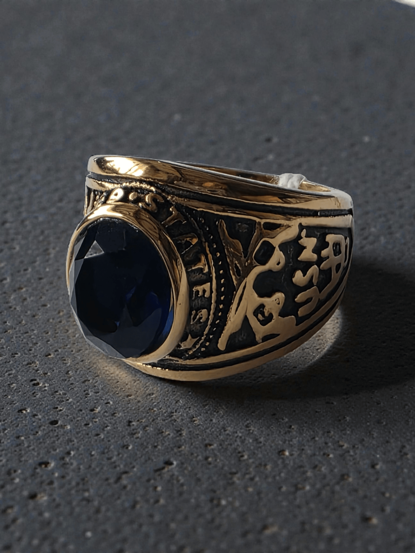 Chevalière united state acier inoxydable - Claudine Biker Shop