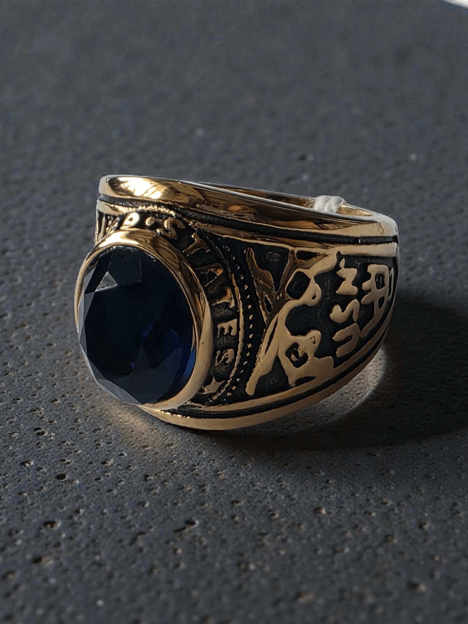 Chevalière united state acier inoxydable - Claudine Biker Shop