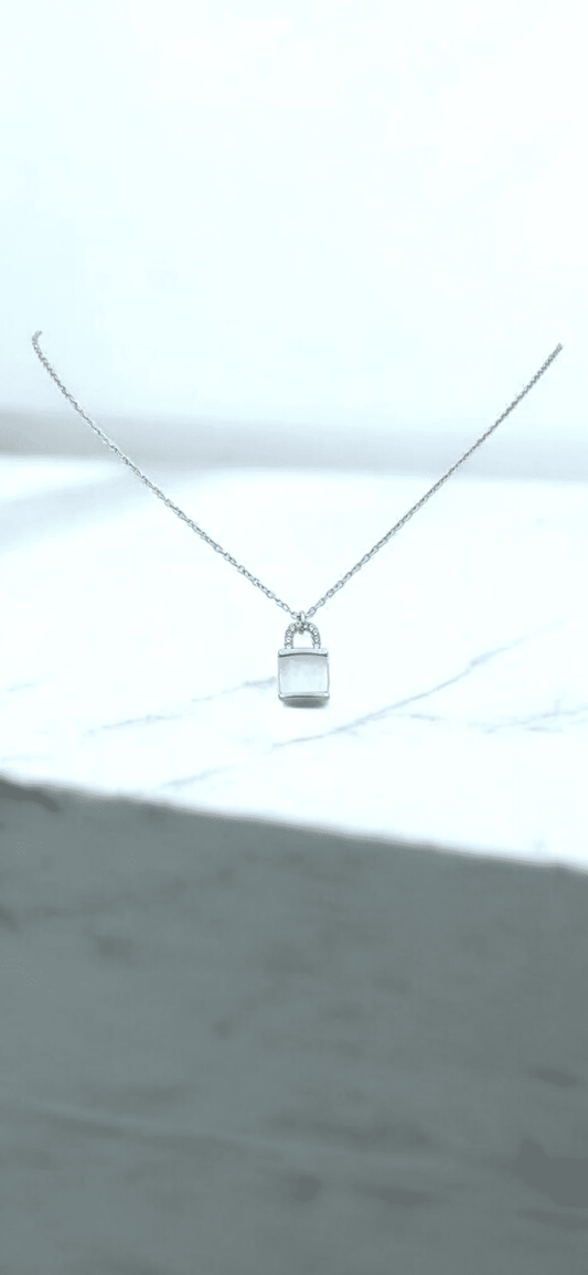 Collier cadenas Acier inoxydable - Claudine Biker Shop