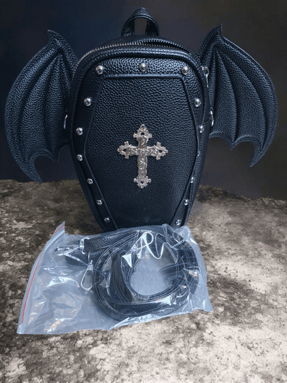Sac à main gothique chauve souris - Claudine Biker Shop